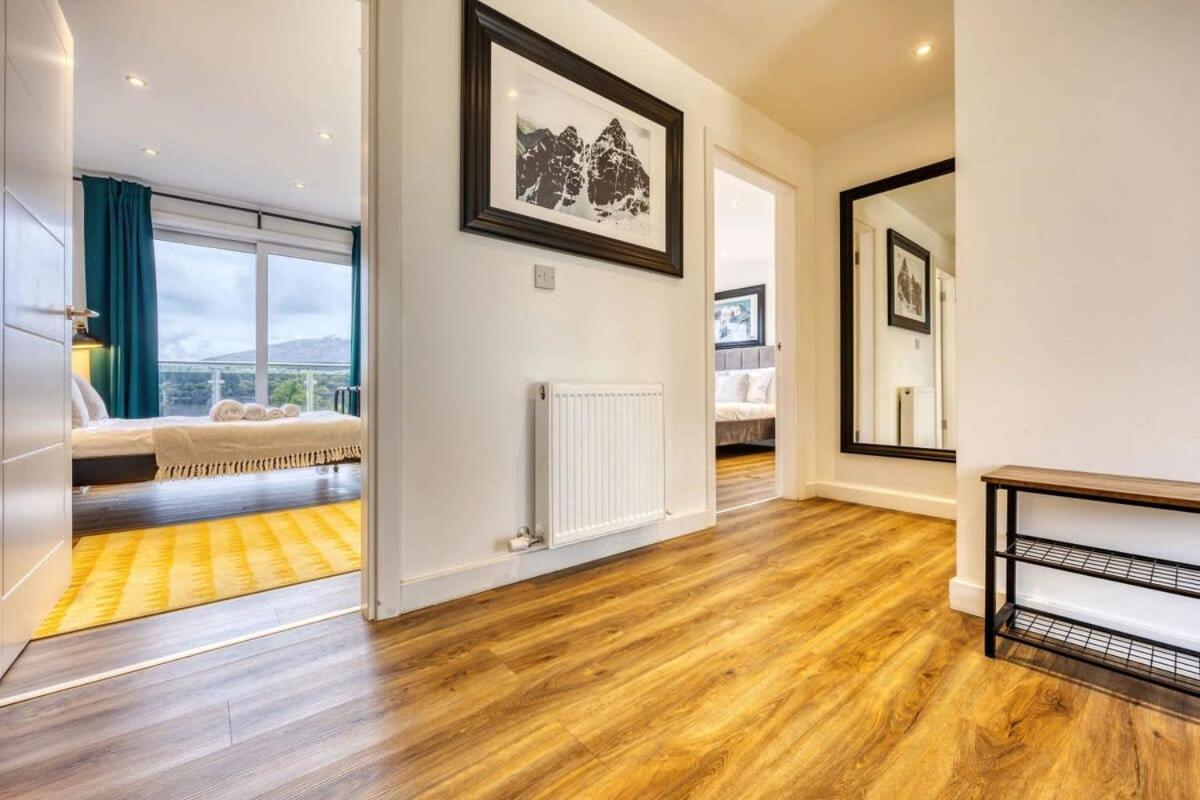 New Build Lodge With Stunning Views Of Loch Awe Hayfield  Esterno foto